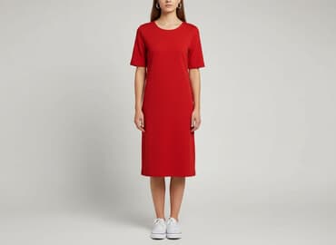 piękne czerwone sukienki na wesele: Divided, Sukienka damska, rozmiar XS — 7