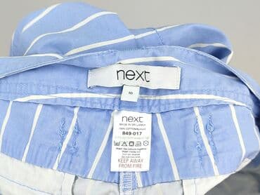 krótkie spodenki z wysokim stanem sklep: NEXT Petite, Szorty damskie, rozmiar M — 4