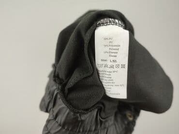 joggery skórzane damskie: Spodnie materiałowe damskie, rozmiar L — 4