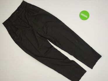 Women's Clothing: Amisu, Material trousers for women, size S (EU 36) — 2