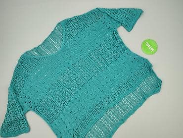 crop koszula: Sweter damski, rozmiar One size — 2