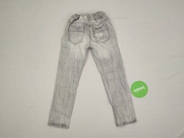 spodnie piżamowe hm: Jeans, DenimCo, 7 years, 116/122, condition - Very good — 3