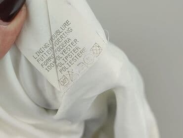 sukienka biała z czarnymi wstawkami: Sukienka damska, rozmiar S — 4