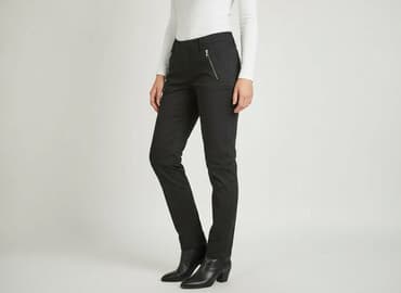 spodnie wrangler czarne: Spodnie materiałowe damskie, rozmiar S — 7