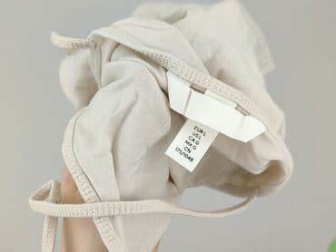 t shirty damskie w serek z bawełny: H&M, Top damski, rozmiar L — 4