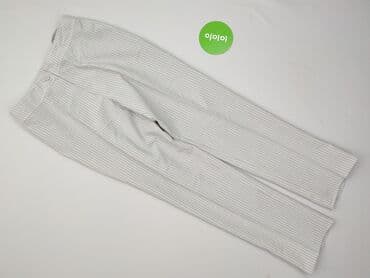 spodnie dril: Spodnie materiałowe damskie, rozmiar M — 2