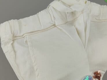 spodnie z zapięciem na nogawkach: Material trousers for women, size M — 6