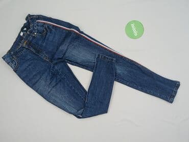 shein sukienki na impreze: Spodnie jeansowe, DenimCo, 13 lat, 158, stan - Bardzo dobry — 2