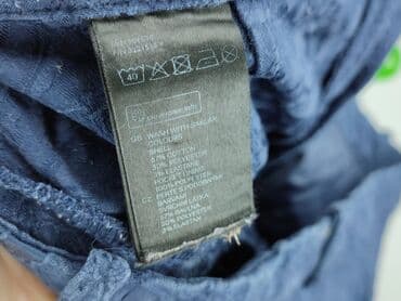 moda jeansy: H&M, Spodnie materiałowe damskie, rozmiar M — 5