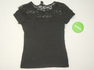 modne bluzki z bufiastymi rękawami: H&M, Bluzka damska, S — 2