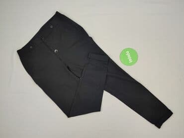 spodnie materiałowe czarne: Spodnie materiałowe damskie, rozmiar S — 2