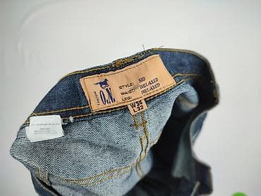 jeans 34: Denim, Jeansy damskie, rozmiar L — 4