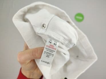 spodnie hello kitty zalando: George, Spodnie materiałowe damskie, L — 5