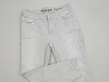 ripped jeans: Indigo, Jeansy damskie, rozmiar S — 1