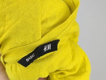 hm bluzki z krótkim rękawem: H&M Basic, Tunika damska, rozmiar M — 4