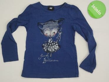 bluzka varlesca: Bluzka, H&M, 5-6 lat, 110-116 cm, stan - Bardzo dobry — 2