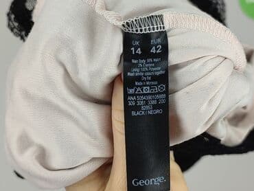 spodnie hello kitty piżama czarne: George, Спідниця жіноча, розмір XL — 5