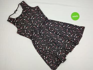 czerwona sukienka czarne rajtuzy: FB Sister, Sukienka damska, M — 2