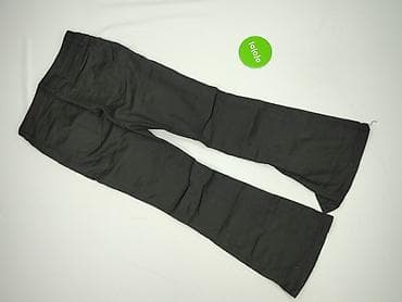 czarne cargo pull and bear: River Island Petite, Spodnie materiałowe damskie, rozmiar XS — 3