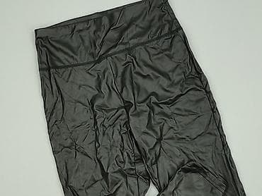 Shein, Legginsy Ze skóry ekologicznej damskie, rozmiar S