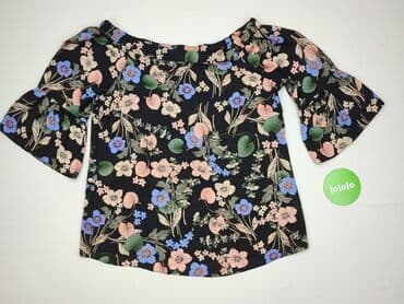 srebrna bluzka h: F&F, Women's blouse, size XL (EU 42) — 2