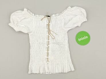 biale buty skarpetkowe: Bluzka damska, rozmiar S — 3