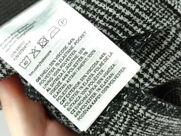 hm spodnie zimowe: H&M, Spodnie materiałowe damskie, rozmiar M — 5