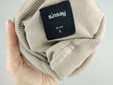 sweter z koszula sinsay: Sinsay, Golf damski, rozmiar L — 5