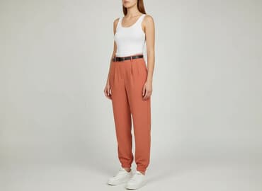 buty trzymające kostkę: Shein, Spodnie materiałowe damskie, rozmiar XS — 6