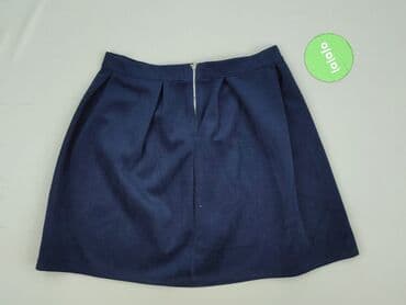 plisowane spódnice niebieska: Spódnica damska, rozmiar XL — 4