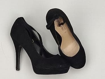 Czarne damskie czółenka na wysokim obcasie New Look - Model: Your