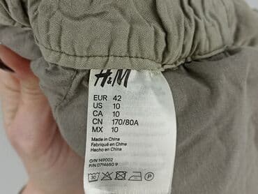 spodnie z szerokimi nogawkami h m: H&M, Material trousers for women — 6
