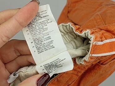 stradivarius spodnie woskowane z wysokim stanem: Spodnie jeansowe, H&M, 6-9 miesięcy, stan - Bardzo dobry — 5