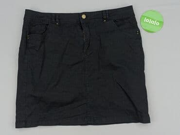 czarne spódnice z suwakiem: CAMAIEU, Women`s skirt, size 3XL (EU 46) — 2