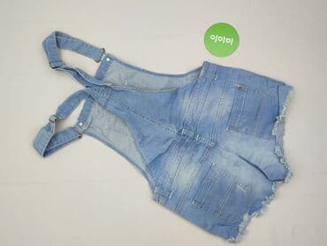 krótkie dopasowane spodenki: Dungarees for women, size S (EU 36) — 3
