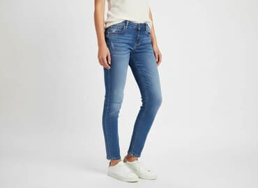 jeansy wyszczuplające brzuch: Jeansy damskie, rozmiar 2XS — 7