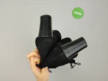 długie kozaki i sukienka: High boots for women, size 40 — 5