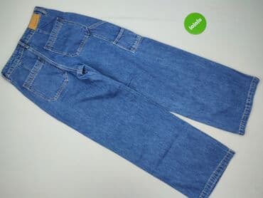 szerokie dżinsy z wysokim stanem: Stradivarius, Jeansy damskie, S — 3