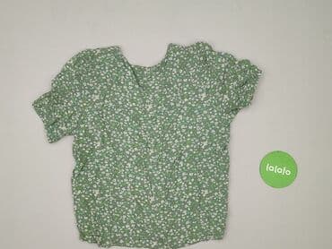 zielone bluzki z krótkim rękawem: Women's blouse, size L (EU 40) — 3
