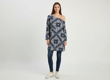 jaki kolor rajstop do granatowej sukienki: Vero Moda, Sukienka damska, rozmiar S — 6