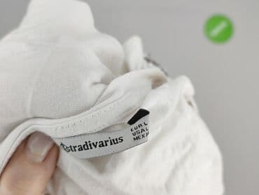 koszula biała stradivarius: Stradivarius, Women`s T-shirt, size L — 4