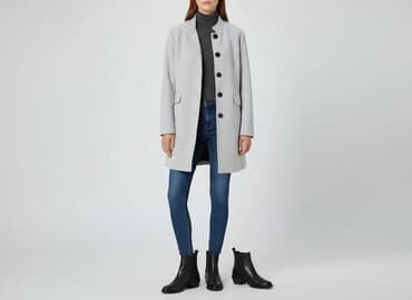 ellen rose kurtka zimowa: Trencz damski, rozmiar M — 6