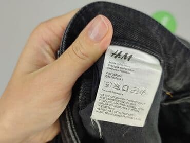 spodenki czarne krótkie: H&M, Szorty damskie, rozmiar S — 5
