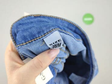 spodnie jogger damskie z łańcuszkiem: Jeansy damskie, M — 5