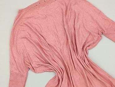 sweter w serca h: Sweter damski, rozmiar One size — 1