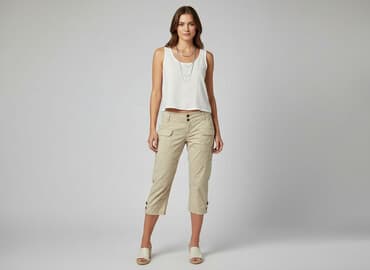 ccc buty profilaktyczne: KappAhl, Spodnie 3/4 damskie, rozmiar L — 6