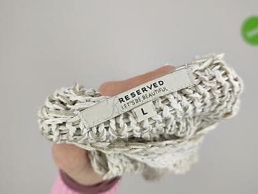 reserved bialy sweter: Reserved, Sweter damski, rozmiar L — 4