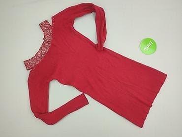 czerwony sweter: Tunika damska, rozmiar L — 3