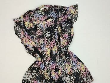 top z piórami czarny: George, Bluzka damska, rozmiar S — 1