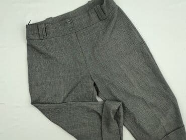 damskie materiałowe spodnie szare: Spodnie materiałowe damskie, rozmiar XL — 1